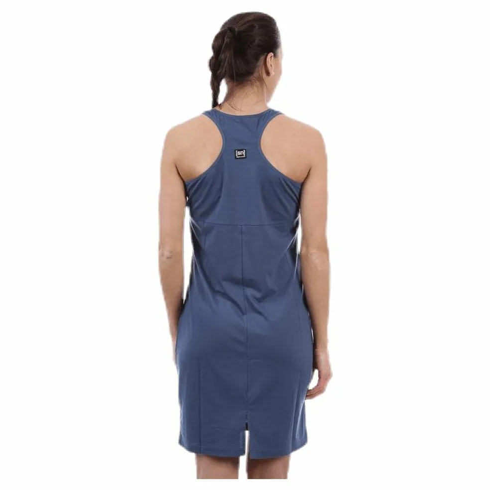 Essential Racer Dress Blue