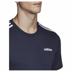 Essentials 3 Stripes T-Shirt Legend Ink / White