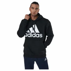 Essentials Hoodie Black / White