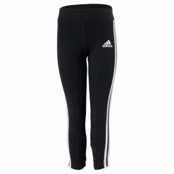 Essentials 3-Stripes Leggings Black / White