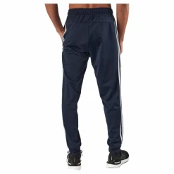 Essentials Warm-Up Tapered 3-Stripes Tracksuit Bottoms Legend Ink