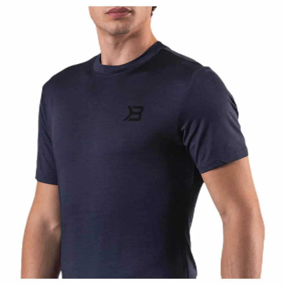 Essex Stripe Tee Grey