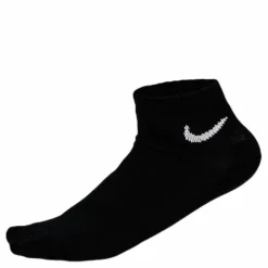 Everyday Cushioned Training Ankle Socks (3 Pairs) BLACK/WHITE