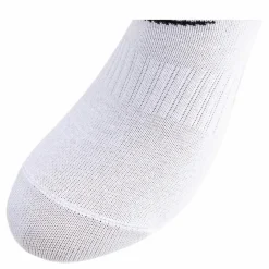 Everyday Lightweight Training No-Show Socks (3 Pairs) WHITE/BLACK