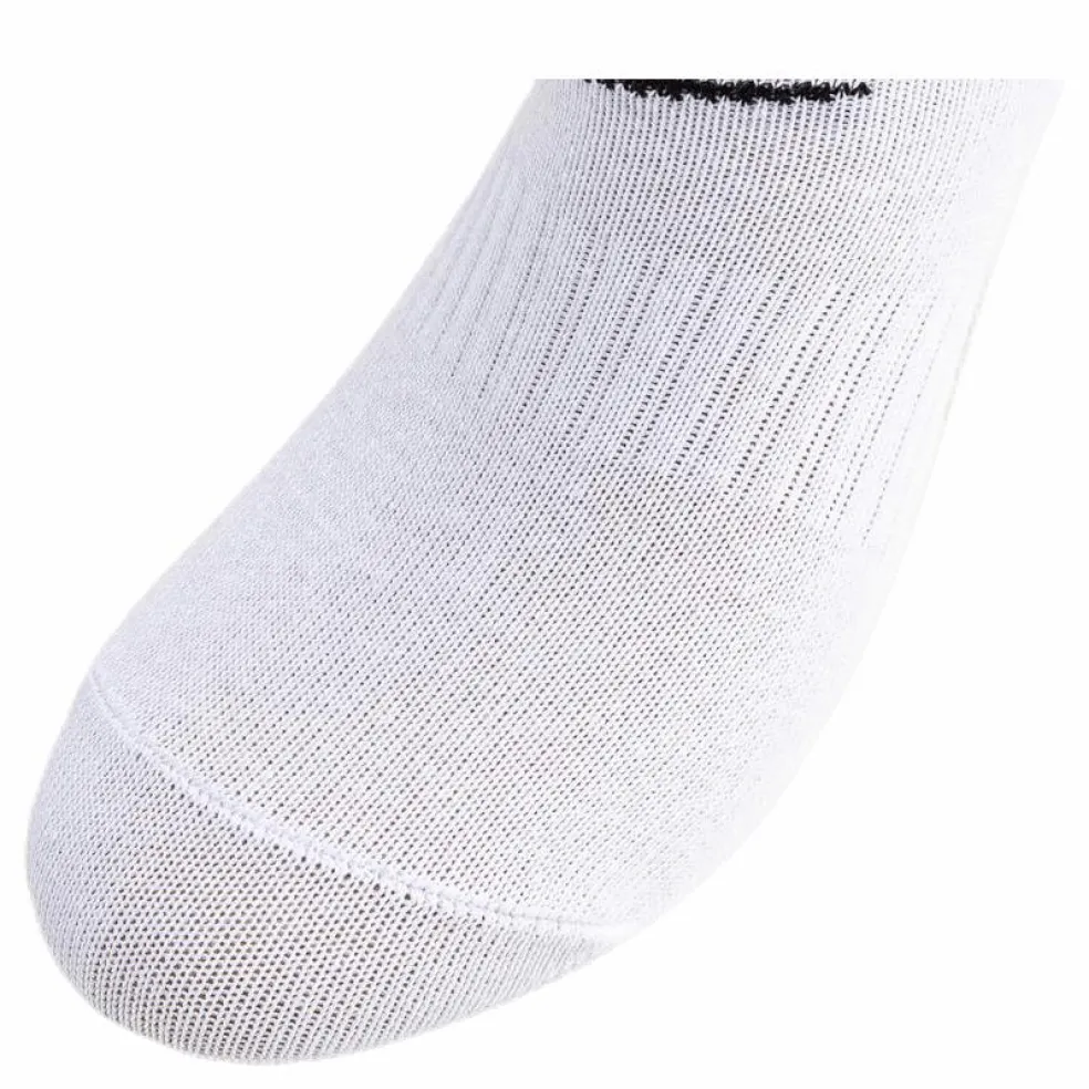 Everyday Lightweight Training No-Show Socks (3 Pairs) WHITE/BLACK