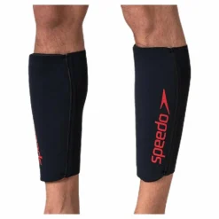 Fastskin Swimrun Calf Guards Black/Red
