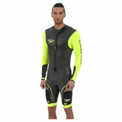 Fastskin Swimrun Male Suit Black/Yellow