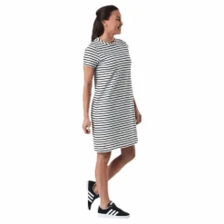 Fiona Tee Dress Blue/White