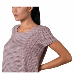 First One Ss Aop Top Red