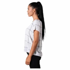 First One Ss Aop Top White