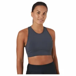 Fixed High Support Bra Black / Grey