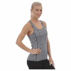 Flash Tank top White/Black