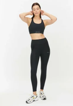 Flattering High Waist Tights Black