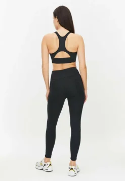 Flattering High Waist Tights Black