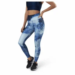 Flattering Keira Printed Tights Blue