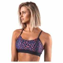 Flattering Sportsbra Blue/Pink
