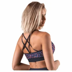 Flattering Sportsbra Blue/Pink