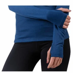 Flora Merino LS Blue