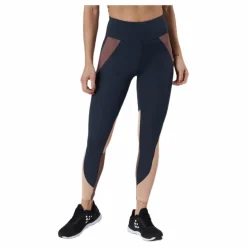 Flow Blocked Tights Blue/Purple