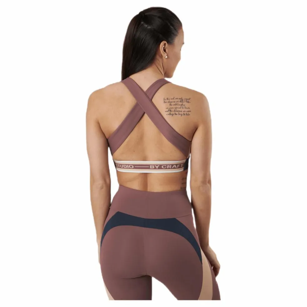 Flow Bocked Sport Top Blue/Purple