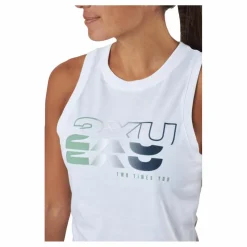 Form Tank White/willow Green