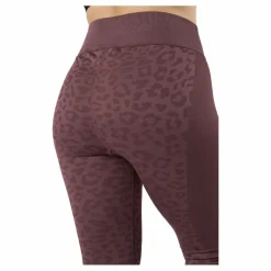 Formknit Seamless High Waist 7 Dusty Plum-leopard Print