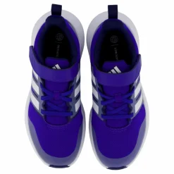 FortaRun 2.0 Cloudfoam Elastic Lace Top Strap Shoes Lucid Blue / Cloud White / Blue Fusion