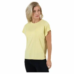 Free Life S/S O-Neck Top Jrs Yellow