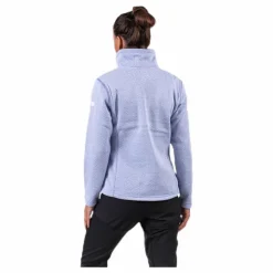 Freida Melange Fleece Jacket Purple