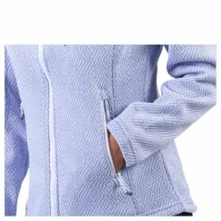 Freida Melange Fleece Jacket Purple