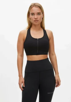 Front Zip Sportsbra Black