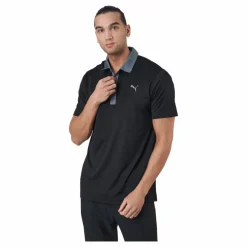 Gamer Polo Puma Black-quiet Shade