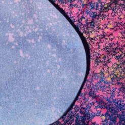 Girls Digital Allover Splashba Black/pink