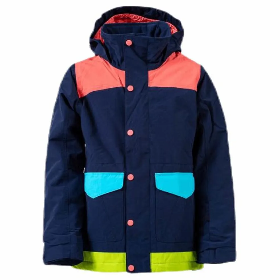 Girls Echo Jackets Blue/Orange