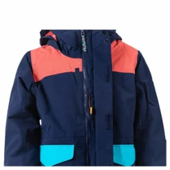 Girls Echo Jackets Blue/Orange