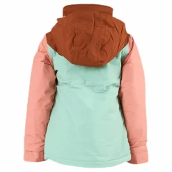 Girls Elodie Jacket Blue/Pink/Brown