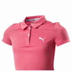 Girls Essential Polo Pink