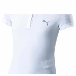 Girls Essential Polo White