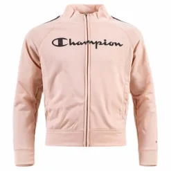 Girls Full Zip Suit Pink