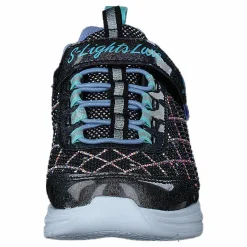 Girls S-lights Glimmer Kicks - Bklb
