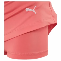 Girls Solid Knit Skirt Pink