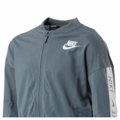 Girls Track Suit Tape  White/Grey