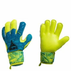 GK Gloves 78 Protection Flat Cut Blue/Yellow
