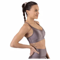 Gloss Bra Top Purple