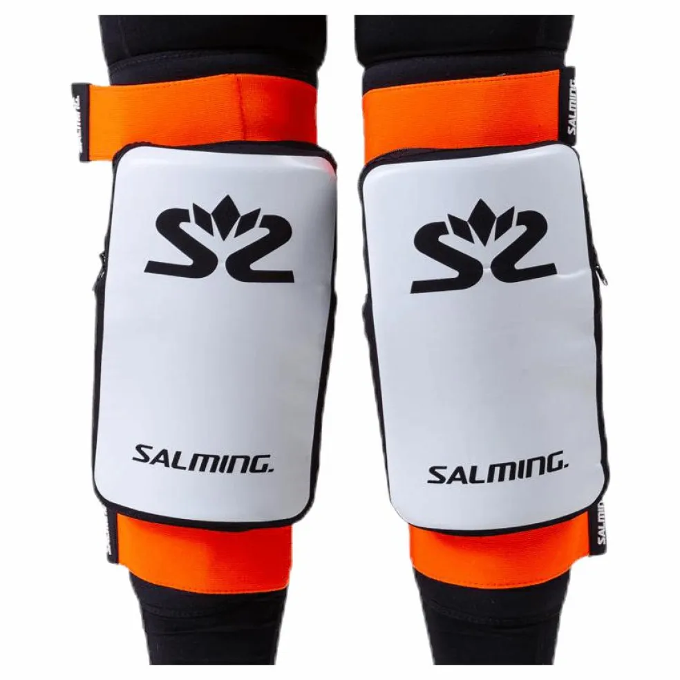 Goalie Kneepads E-Series Orange/White