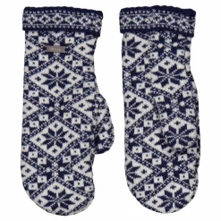 Grace Mitten Navy