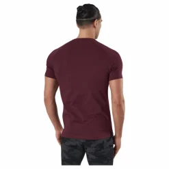 Gym Tapered Tee Maroon