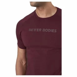Gym Tapered Tee Maroon