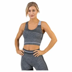 Halley Seamless Bra Black/Grey