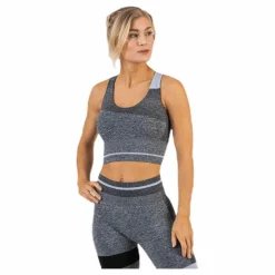 Halley Seamless Bra Black/Grey